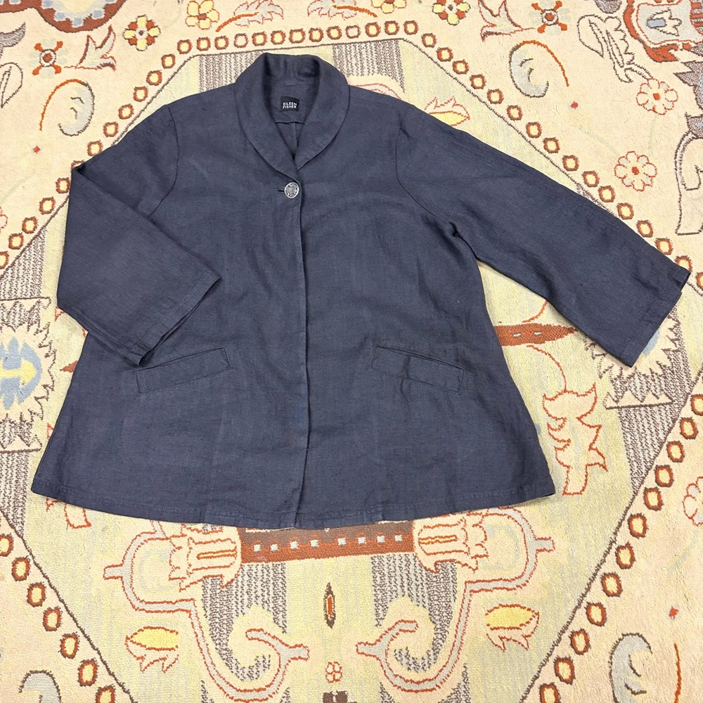 Eileen Fisher Irish Linen Jacket
